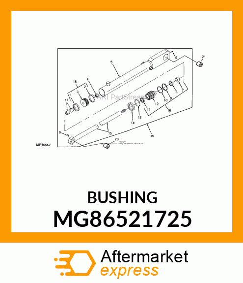 BUSHING MG86521725