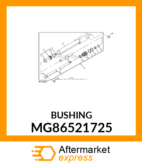 BUSHING MG86521725