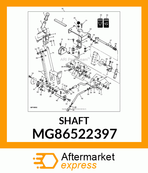 Shaft MG86522397