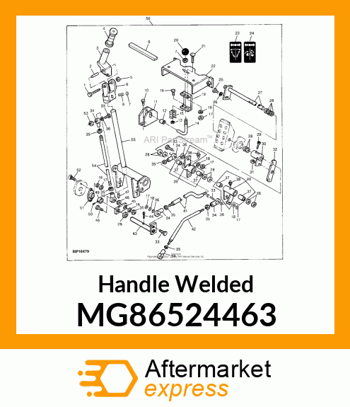 Handle Welded MG86524463