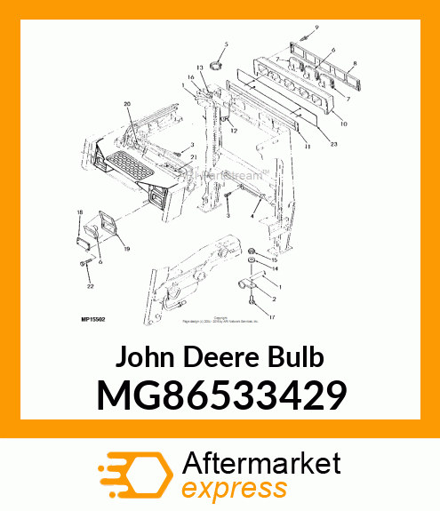 BULB, 12V 35W HALOGEN MG86533429