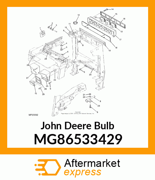 BULB, 12V 35W HALOGEN MG86533429