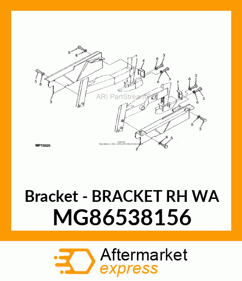 Bracket MG86538156