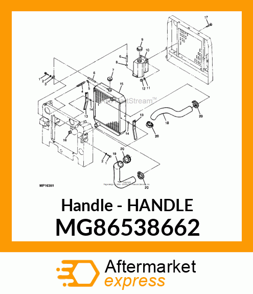Handle MG86538662