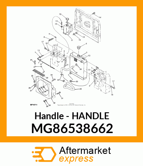 Handle MG86538662