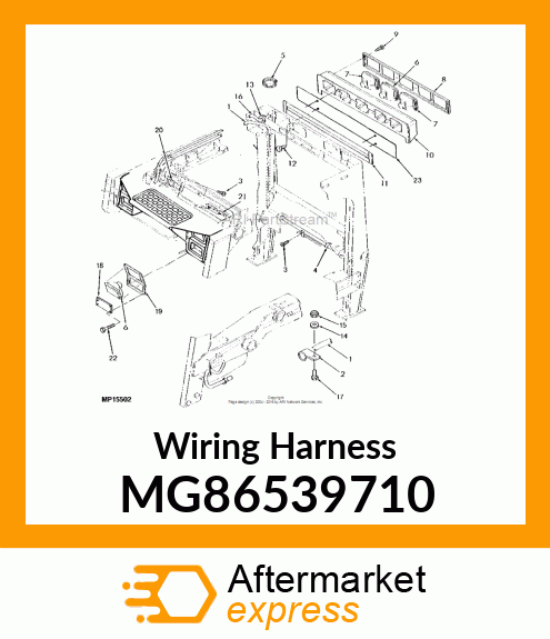 Wiring Harness MG86539710