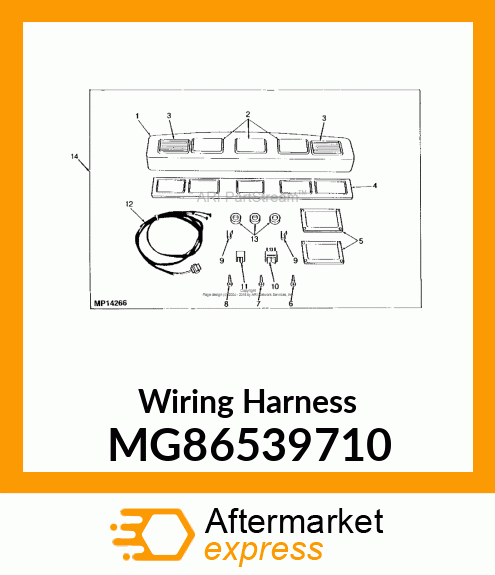 Wiring Harness MG86539710