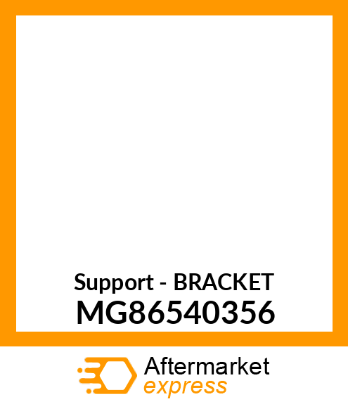 Support - BRACKET MG86540356