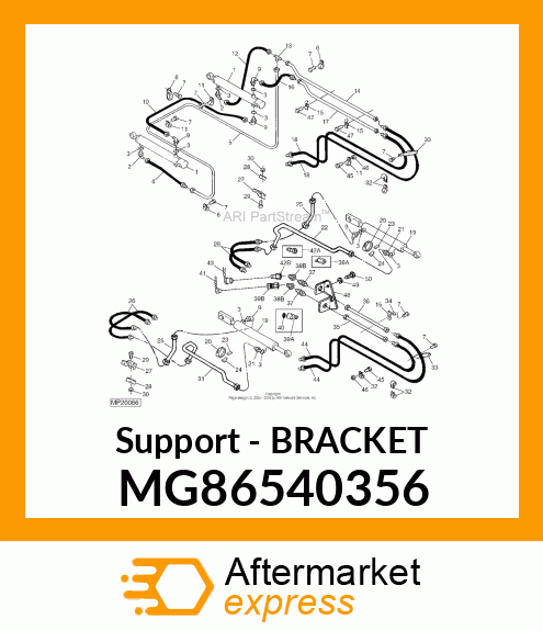 Support - BRACKET MG86540356