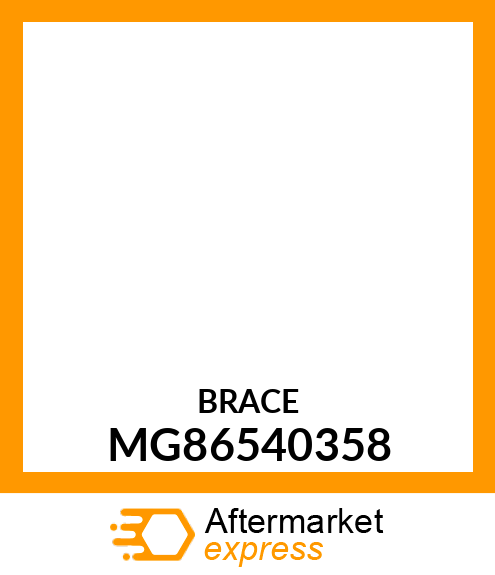 Bracket - BRACKET MG86540358