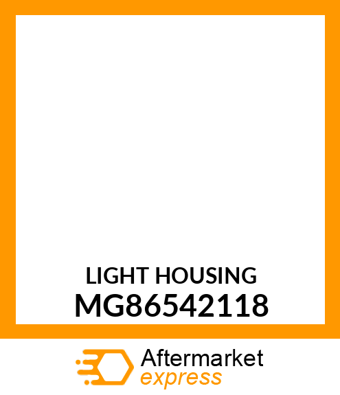 LIGHT HOUSING MG86542118