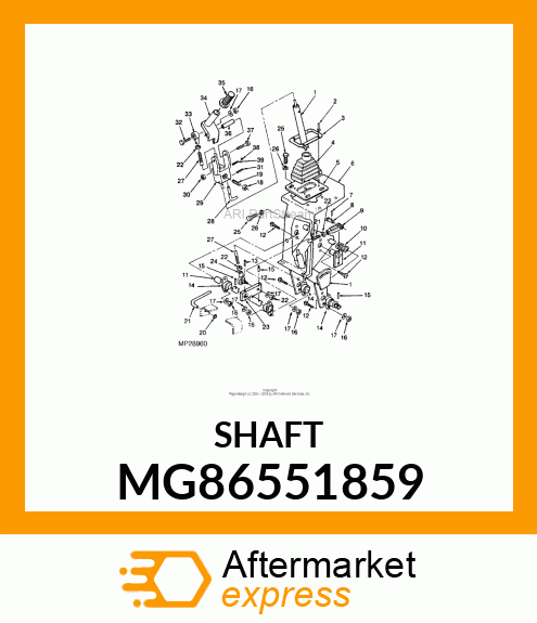 Shaft MG86551859