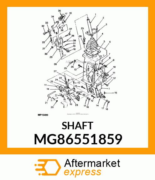 Shaft MG86551859