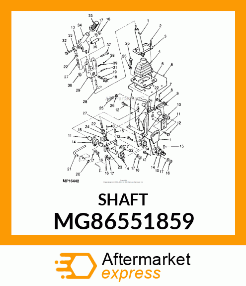 Shaft MG86551859