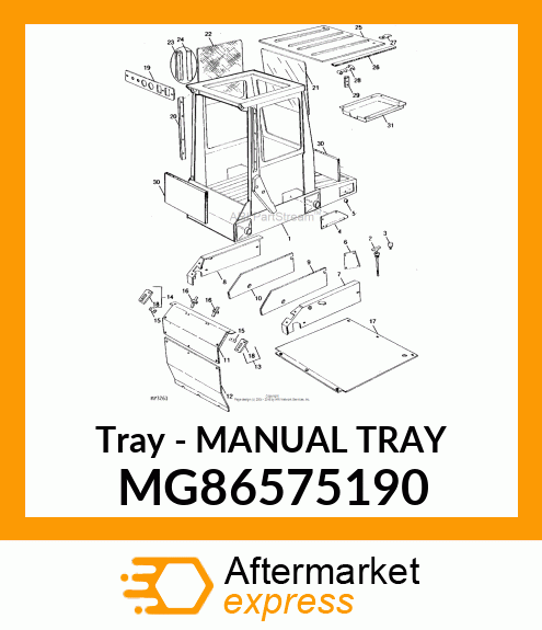 Tray MG86575190