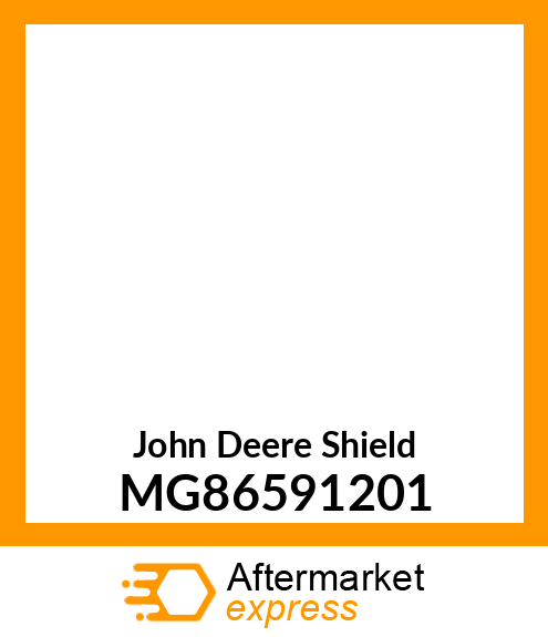 SHIELD RH SIDE (9844852 JD) MG86591201