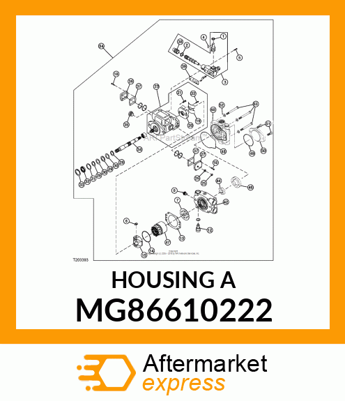 HOUSING A MG86610222