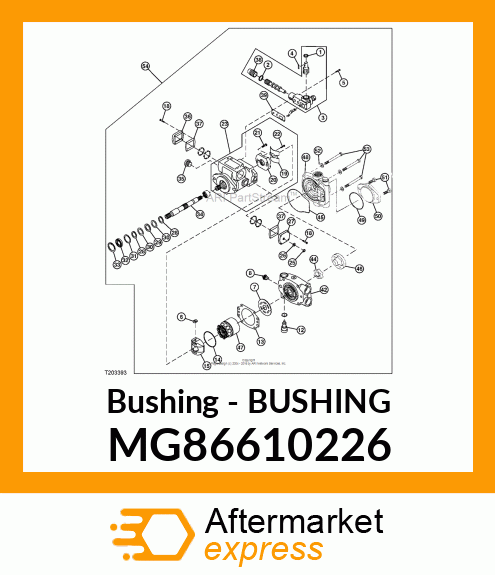 Bushing - BUSHING MG86610226