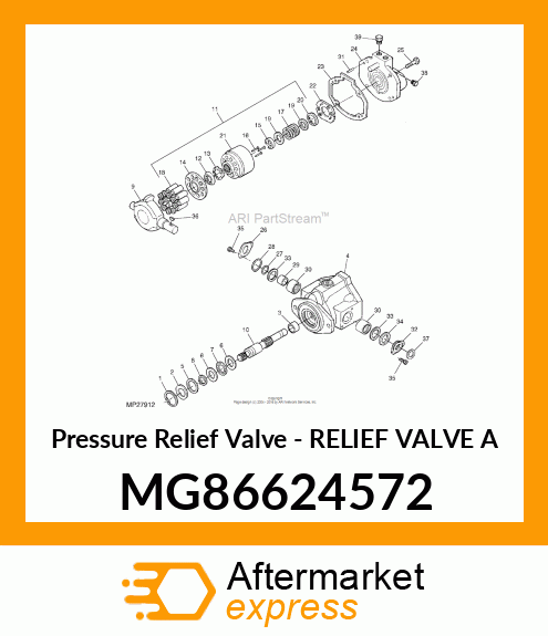 Pressure Relief Valve MG86624572