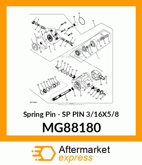 Spring Pin MG88180