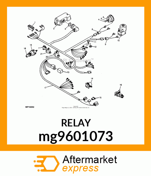 RELAY mg9601073