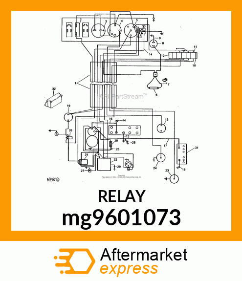 RELAY mg9601073