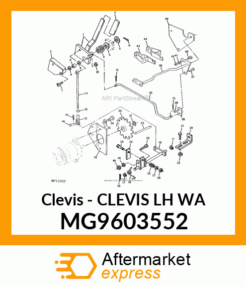 Clevis MG9603552