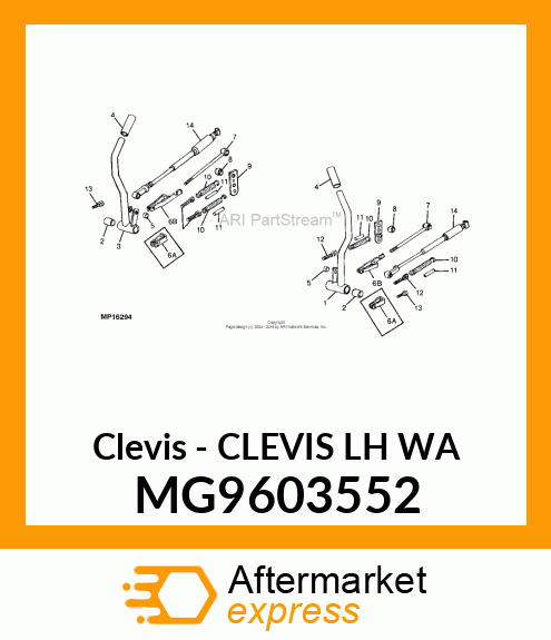 Clevis MG9603552