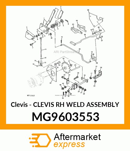 Clevis MG9603553