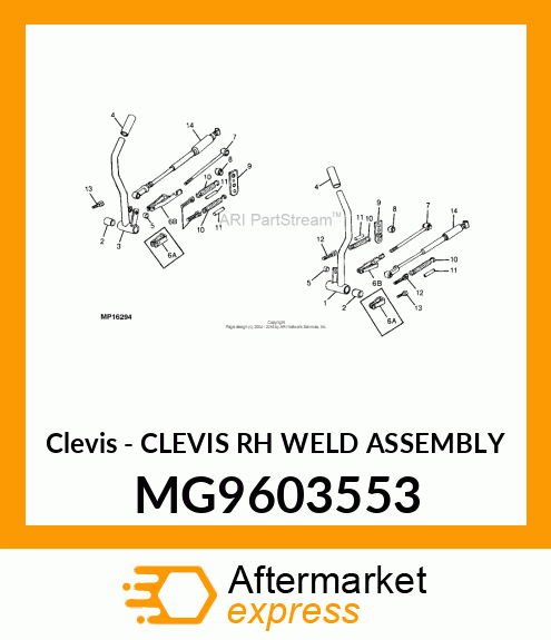 Clevis MG9603553