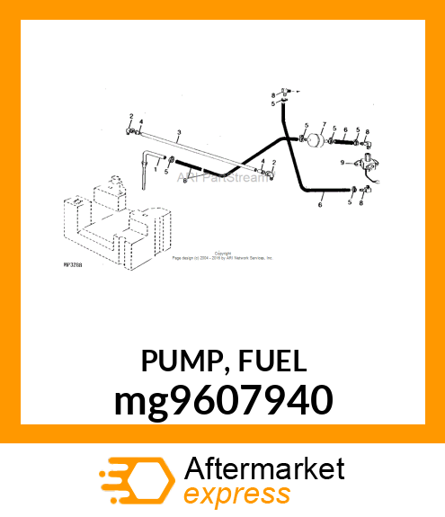 PUMP, FUEL mg9607940