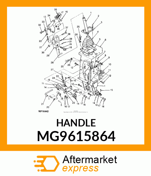 Handle MG9615864