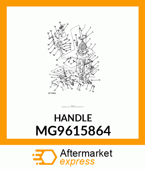 Handle MG9615864