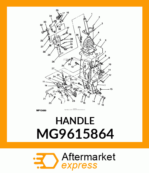 Handle MG9615864