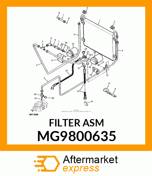 Filter Asm MG9800635