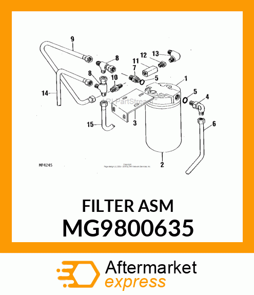 Filter Asm MG9800635