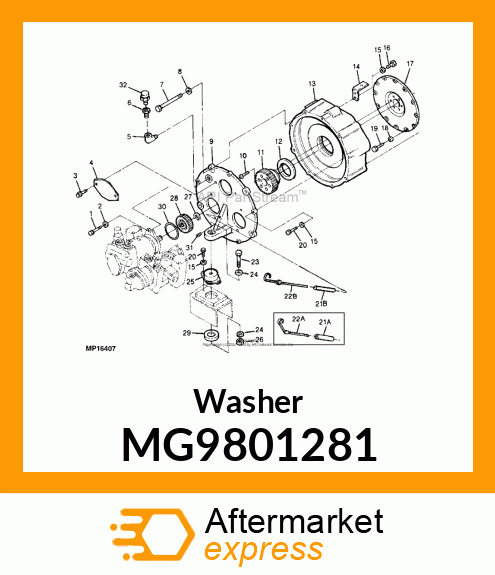 Washer MG9801281