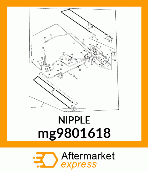 COUPLING, MALE HALF mg9801618