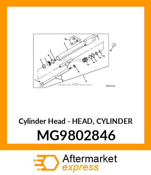 Cylinder Head MG9802846