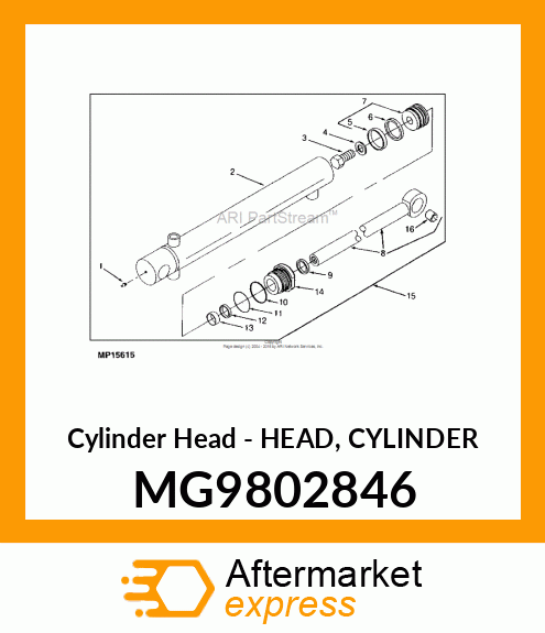 Cylinder Head MG9802846