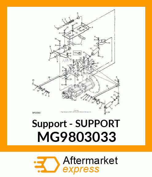 Support MG9803033