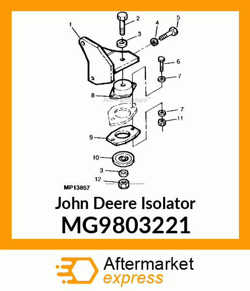 ISOLATOR MG9803221