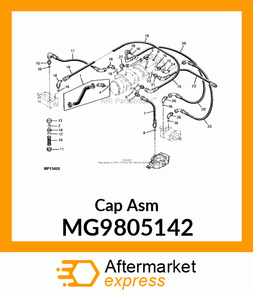 Cap Asm MG9805142