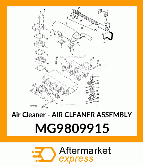 Air Cleaner MG9809915