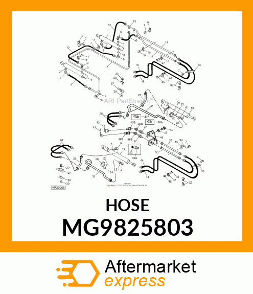 HOSE MG9825803