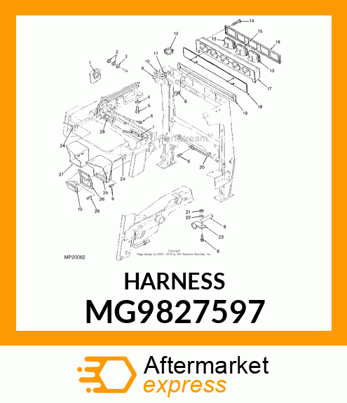 Wiring Harness MG9827597