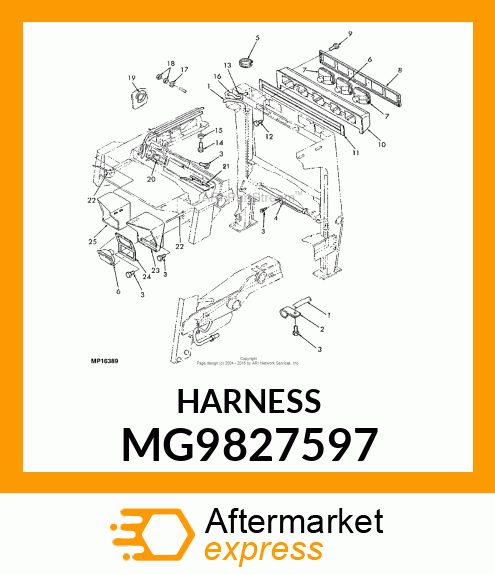 Wiring Harness MG9827597