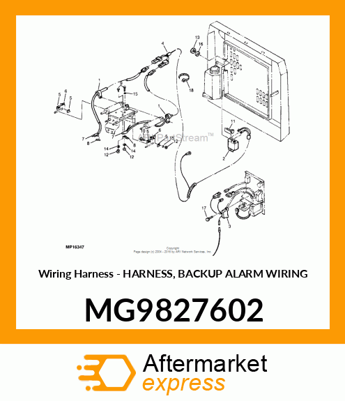 Wiring Harness MG9827602