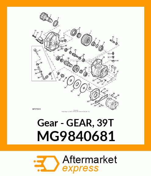 Gear MG9840681