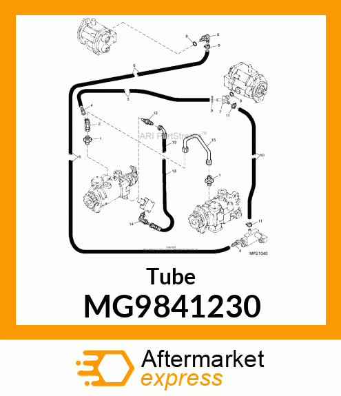 Tube MG9841230